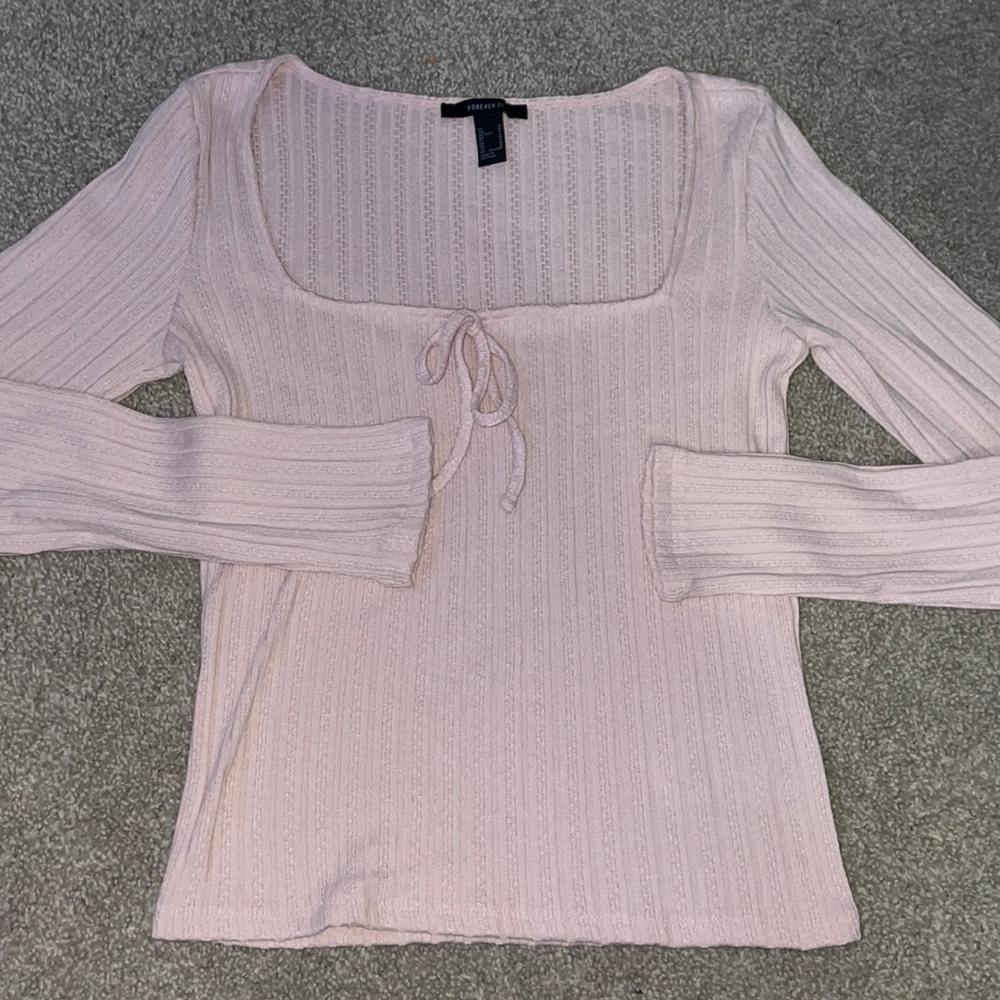 Pink sweater from Forever 21